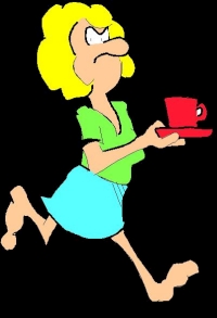 Image from Print Artist Platinum software, version 23, Bonus Graphics CD. missing: ../jpgs/7-print-artist-drawings/GETTING COFFEE.jpg